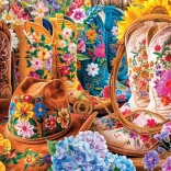 Puzzle EUROGRAPHICS Bottes de fermière 1000 pièces