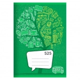 cahier A5 quadrillé 20 feuilles