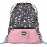 Baagl sac pour chaussures avec poche Panda