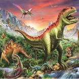 Peinture diamant Le Maître de la Préhistoire 30 × 40 cm