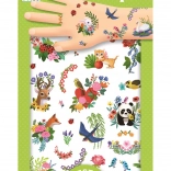 Tatouages Printemps Heureux par Djeco