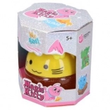 Slime modélisant à motif de chat avec des paillettes 100 ml