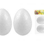 Œufs décoratifs en polystyrène 9 cm
