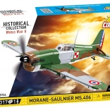 COBI Morane‑Saulnier MS.406 – maquette d’avion historique à l’échelle 1:32 (317 pièces)