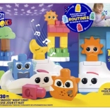 Mega Bloks Réveille-toi et Endors-toi veilleuse avec figurines