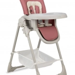Chaise haute MoMi GOJO rose