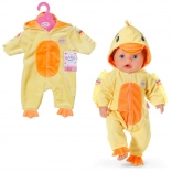BABY born costume caneton pour poupée 43 cm