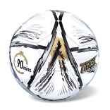 Ballon de football taille 5 argent‑or