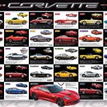 EUROGRAPHICS Puzzle Évolution Corvette 1000 pièces