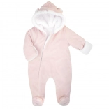 Combinaison bébé en velours d’hiver Nicol Emily