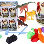 Kit archéologique créatif – œufs de glace avec dinosaures