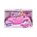 ZURU Sparkle Girlz cabriolet rose avec poupée 26,5 cm