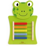 compteur mural en bois grenouille Montessori FSC de Viga