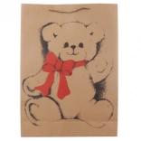 Grand sac cadeau avec ours