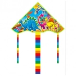 Cerf-volant avec motif de dinosaure marin 91 × 50 cm