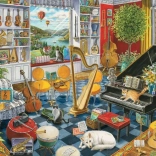 Ravensburger puzzle Salle de musique 500 pièces