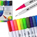 Set de Feutres Bicolores Colorés avec Organisateur