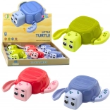 Petite tortue de bain à remonter et flottante – assortiment de couleurs
