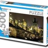 puzzle prague nocturne édition touristique 500 pièces