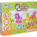 Coffret créatif licornes avec pâte à modeler