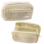 Trousse crème extensible avec poche transparente