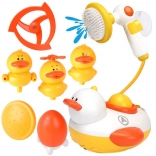 Canard de bain flottant avec douche et embouts interchangeables