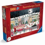 Esprit de Noël à Londres puzzle 1000 pièces RAVENSBURGER