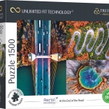 Puzzle Trefl UFT Aerial Mindblow : Au bout de la route 1500 pièces