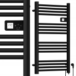 Radiateur électrique de salle de bain Maltec 500 W noir