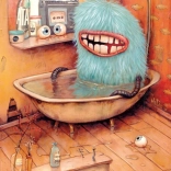 Puzzle HEYE Zozoville: Dans la baignoire 1000 pièces