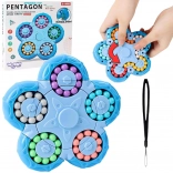 Woopie jeu logique antistress Magic Beans Puzzle Pentagon