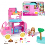 Barbie Chelsea set de camping rose