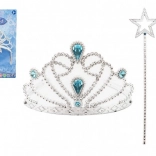 Ensemble de beauté pour princesses - Couronne et baguette