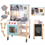 Cuisine en bois pour enfants TOOKY TOY avec accessoires