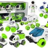 Ensemble de véhicules spatiaux 6-en-1 Rover Satellite Astronome pour enfants