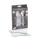 Fourchette et cuillère pour enfants Forest