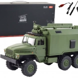 camion RC militaire WPL B-36 1:16 4WD avec LED