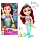 Disney Princess ARIEL chantante – sirène avec accessoires 35 cm