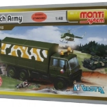 Jeu de construction Monti System MS 11 Armée tchèque Tatra 815 1:48 en boîte 22x15x6 cm