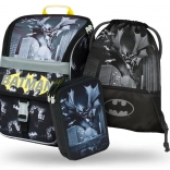 Ensemble de fournitures scolaires Zippy Batman Dark City