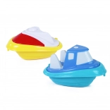 Ensemble de petits bateaux en plastique pour l'eau et le sable