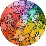 Puzzle 500 pièces Palette de couleurs Motifs tropicaux