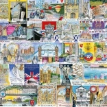 Puzzle Gibsons Villes du Royaume-Uni XL 500 pièces