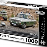 Puzzle RETRO-AUTA VAZ 21011 Volkspolizei (1975) – 1000 pièces
