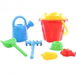 Set de sable avec seau et accessoires