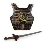 Set de chevalier avec épée et bouclier