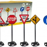 Grande trousse éducative de panneaux de signalisation 82 cm