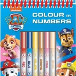 PAW Patrol – coloriage aux feutres par numéros