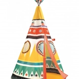 Tente pour enfants Djeco Teepee de style tipi amérindien