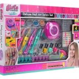 Manucure pour filles 6+ Salon de beauté 20 pcs vernis et stylos à ongles